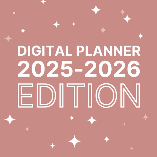 Digital Planner 2025-2026 pre-sale